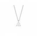 Collier diamant 0ct50 or blanc