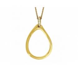 Collier - Or jaune, diamants