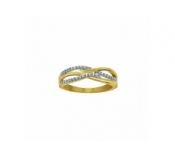 Bague - Or jaune, diamant