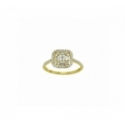 Bague - Or jaune, diamants